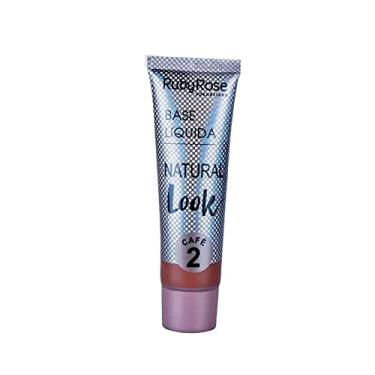 Imagem de Base Liquida Natural Look - Hb8051Cafe2 - Cafe 2 - Rubyrose