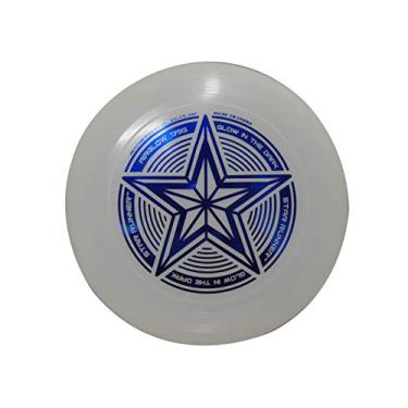 Imagem de INGEAR Disco de golfe Start Runner Glow in The Dark Ultimate Frisbee Disc de 175 gramas (branco)