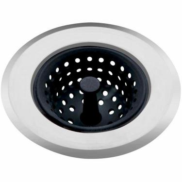 Imagem de Ralo de pia Brinox Aço Inox Silicone Cozinha Protetor de Pia