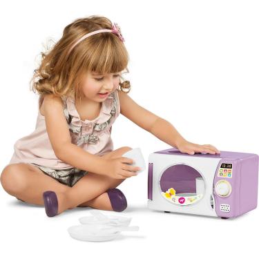 Imagem de Brinquedo Microondas Infantil Com Som Lilas - Calesita Tateti 344