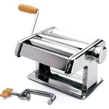 Imagem de Máquina De Macarrão Cilindro Aço Inox Massa Caseira Talharim