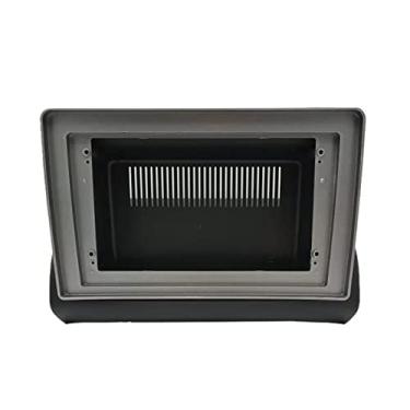 Imagem de Moldura Fiamon 10.1" Flutuante Chinês Fiat Argo 17> Cronos 18> - Preta fosca com filete grafite