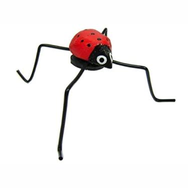 Imagem de Pula Pula 100% Artesanal Em Madeira - Joaninha - Multicolorido