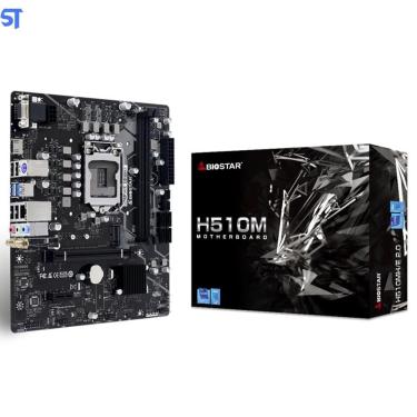 Imagem de Placamãe Biostar H510Mx/E 2.0 Chipseth510 Intel Lga1200 Matx