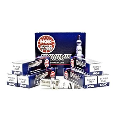 Imagem de 6 novas velas de ignição NGK Iridium IX BKR7EIX # 2667
