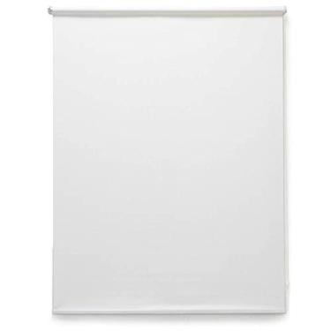 Imagem de Persiana Rolo Translúcida Branca 60 (L) x 260 (A) cm Cortina Sunscreen Solar Off-White 0,60 X 2,60