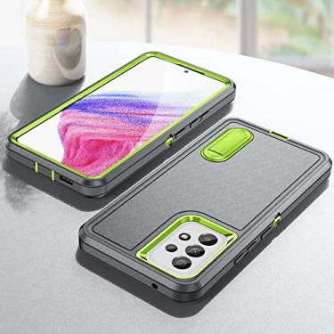 Imagem de Capa de proteção resistente de três camadas para Samsung Galaxy A53 A 53 5G S22 Ultra S 22 Plus S22ultra capa traseira anti-queda, cinza, para Galaxy S22 Plus