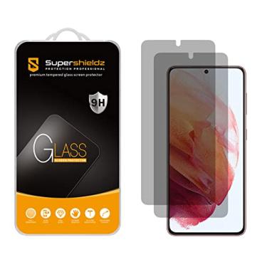 Imagem de (2 unidades) Supershieldz (privacidade) Protetor de tela anti-espião projetado para Samsung Galaxy S21 5G, vidro temperado, antiarranhões, sem bolhas