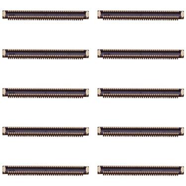 Imagem de HUANGYUNCHAO Acessórios telefônicos Para Samsung Galaxy S9+ SM-G965 10pcs Charging FPC Connector na placa-mãe Substituição do telefone celular