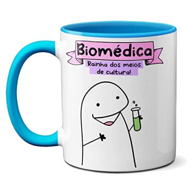 Imagem de Caneca Biomédica Rainha Dos Meios De Cultura! Presente Fofo (Azul)