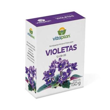 Imagem de Fertilizante Vitaplan 12.08.06 Para Violetas - 150G