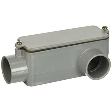 Imagem de THOMAS & BETTS/CARLON E984F-CAR corpo rígido do conduíte Thomas & Betts, configuração Ll, 1 em cubo, espuma, não rosqueado 16,5 cm L, PVC