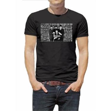 Imagem de Camiseta T-Matcs Em Malha De Algodão Penteado - Beatles Journal