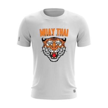 Imagem de Camiseta Shap Life Tigre Muay Thai Academia Treino Luta