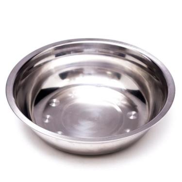 Imagem de Bowl Tigela De Inox Prateada Redonda Com 25cm Dasshaus - Dasshaus Tige