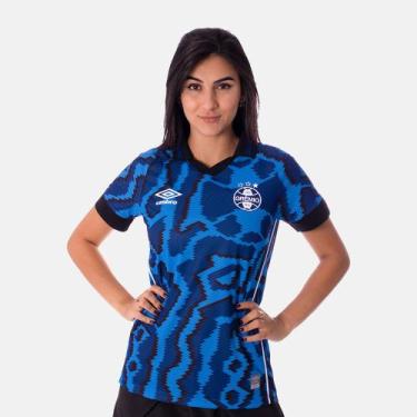 Imagem de Camisa Umbro Grêmio Iii 2021 Feminina