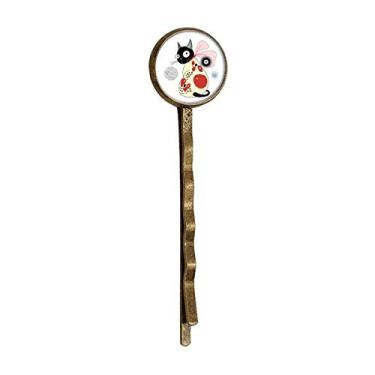 Imagem de Animal Pet Lover Cute Cat Retro Metal Hair Bobby Pin Headwear