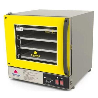 Imagem de Forno Turbo Elétrico Fast Oven PRP-004 PLUS Amarelo 127v - Progás