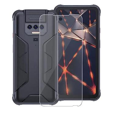 Imagem de KJYFOANI Película protetora de vidro temperado para Cubot KingKong Power Galss, [1 unidade] de alta transparência [dureza 9H] [livre de bolhas] película protetora de vidro temperado para Cubot KingKong Power 16 cm.