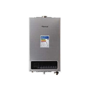 Imagem de Rinnai E15-15 litros GLP Prata - Aquecedor de Água a Gás Digital REU-E150 FEH