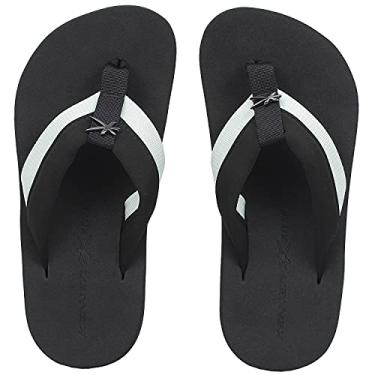 Imagem de Chinelo Kenner Kivah Cover Highlight Branco e Preto