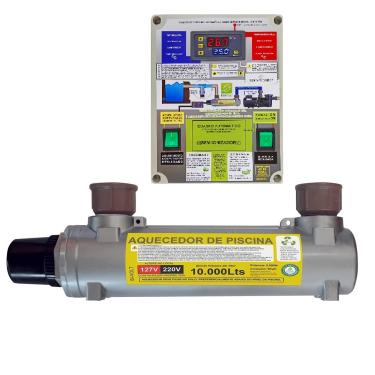 Imagem de AQUECEDOR DE PISCINA ELETRICO PARA 10.000 LITROS (220, Volts)