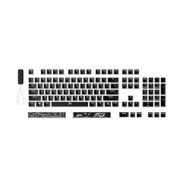 Imagem de HyperX Pudding Keycaps 2 – Conjunto completo de chaves – PBT – 112 teclas – preto