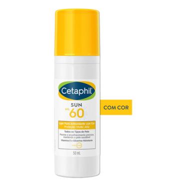 Imagem de Cetaphil Sun Fps 60 Com Cor Protetor Solar Facial Antioxidante 50ml Sun Fps 60 Com Cor