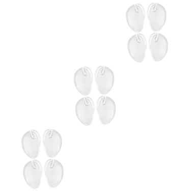 Imagem de NOLITOY 12 Peças Descanso para as mãos dos flip-flops palmilhas de apoio para os pés gel de silicone almofada do pé sandálias almofadas adesivas para pés almofadas metatarsais