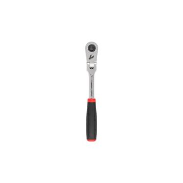 Imagem de TEKTON Chave de 1/2 polegada x 26,5 cm cabeça flexível catraca confortável de liberação rápida | SRH32210