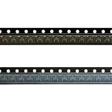 Imagem de Todiys Novos 50 pares para 50 peças MMBT3904 LMBT3904LT1G 1AM + 50 peças MMBT3906 LMBT3906LT1G 2A SOT-23 SMD NPN Transistor 2N3904 + 2N3906