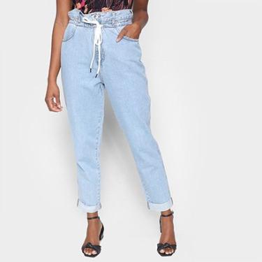 Imagem de Calça Jeans Mom Colcci Loose Cintura Alta Feminina-Feminino