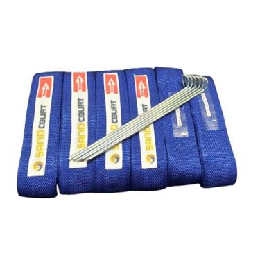 Imagem de FITA PARA MARCAÇÃO DE QUADRAS BEACH TENNIS E VÔLEI PROFISSIONAL (AZUL)