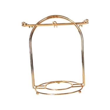 Imagem de Generic Caneca de café rack teacup rack barra decoração moderno escorredor caneca secagem rack suporte para drinkware mesa canecas cozinha armazenamento, Segure 6 canecas grandes