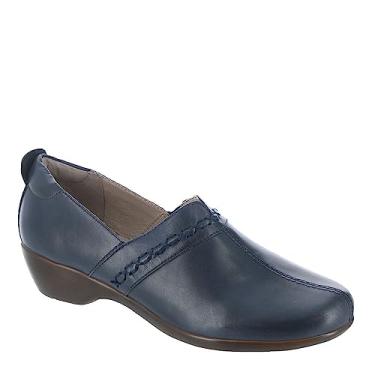 Imagem de Easy Spirit Mocassim feminino Dolores, Azul marino, 12 Wide