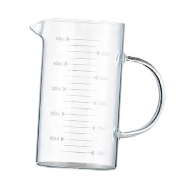Imagem de Gralara Copo Medidor de Vidro, Jarro para Medidas, Copo de Cozinha, 500ml