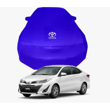 Imagem de Capa de Carro Toyota Yaris Sedan Tecido Lycra Premium - Cadilhe Capas,