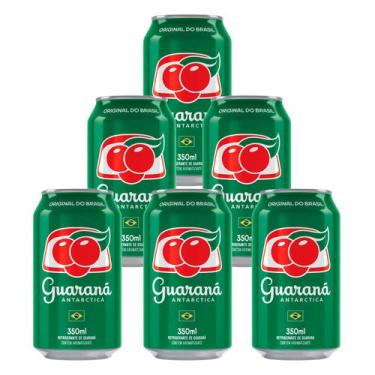 Imagem de Refrigerante Guaraná Antarctica Lata 350ml 6 Unidades