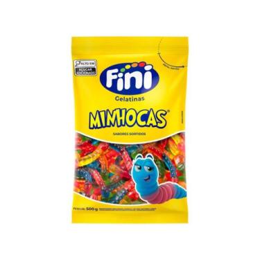 Imagem de Bala minhocas brilho fini 500gr