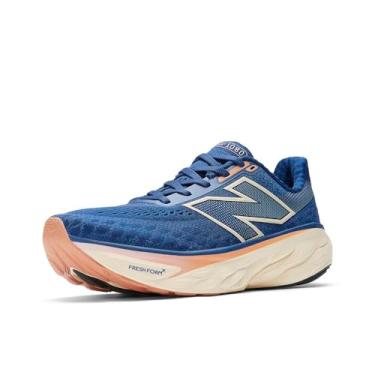 Imagem de New Balance Tênis de corrida feminino Fresh Foam X 1080 V14, Tinta/Cálcio/Cobre, 7 Wide