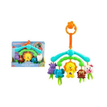 Imagem de Mobile Chocalho Zoologico para Berco e Carrinho - Bbr R3352