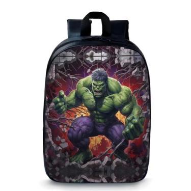 Imagem de Mochila Escolar Pequena Bolsa Pré Escolar Infantil Super Heróis Geek S