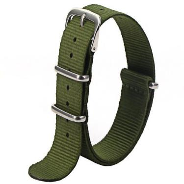 Imagem de Pulseira 18mm Nylon Nato Zulu Work para Relógio e Smartwatch - Poolsy,