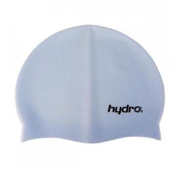 Imagem de Touca De Natação Silicone Adulto Hydro - SPORTCOM, Azul céu
