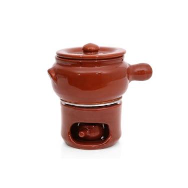 Imagem de Fondue  Conjunto de barro completo 800ml - Motta