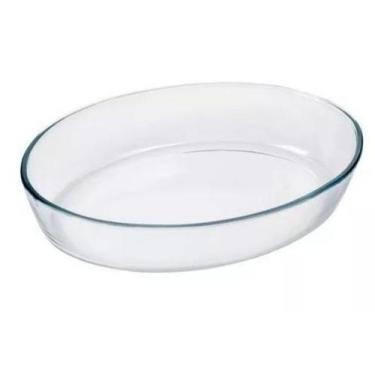 Imagem de Assadeira / Travessa Oval Vidro 2,4 L Biona Ref Ba42-7000 - Oxford