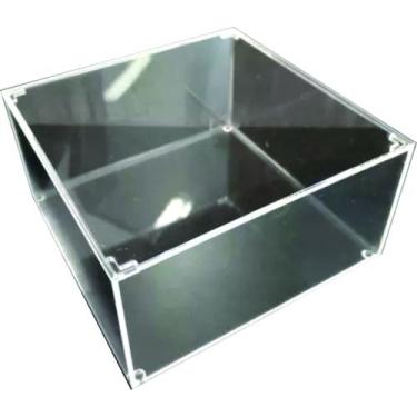 Imagem de Caixa De Acrilico 20x20x10cm Para Trecos, Bijus, Maquiagens - Rick Acr
