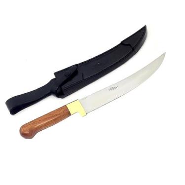 Imagem de Faca Churrasco Arkhip 10'' Cabo Madeira Bainha