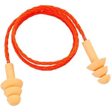 Imagem de 10 Protetor Auricular Auditivo tipo Plug Silicone EPI CA - IN-SENSOR