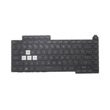 Imagem de Novo teclado de laptop de substituição para ASUS ROG Strix G15 G513 G513Q G513QY G513QM G533 retroiluminado EUA